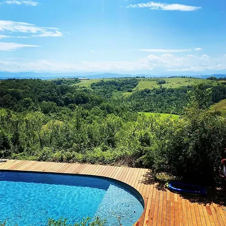 Bastide De 500m2 - Piscine, Vue Sur Les Pyrenees Villa Canens
